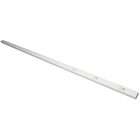 Wiremold Outlet Strip, Plug Converter, 3 ft., Gray G20GB306