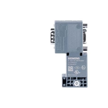 Siemens SIMATIC DP Connection plug for PROFIBUS up to 12 Mbit/s 90 Degree cable 6ES7972-0BB70-0XA0