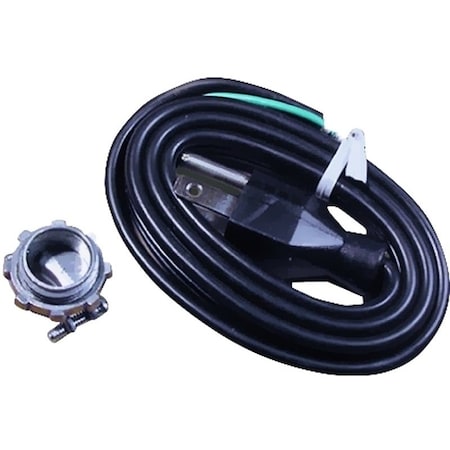 Waste King Disposal Power Cord Kit, 32 in L, Black 1024