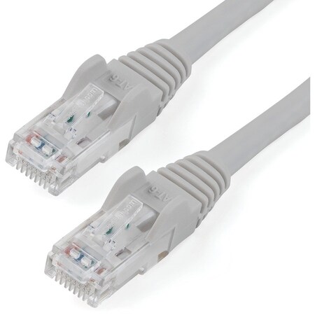 Startech.Com 15ft CAT6 Ethernet Cable Gray 100W PoE N6PATCH15GR
