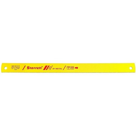 Starrett PowerHacksawBlade, L:18", W:1.375", TPI:10 BS1810-6