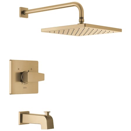 Delta Modern Monitor 14 Series Tub & Shower Trim In Champagne Bronze T14468-CZ-PP