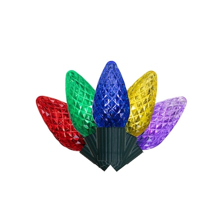 Celebrations Classic LED C9 Multicolored 75 ct String Christmas Lights 49 ft. 11-06021A