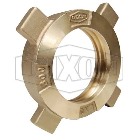 Dixon 3 in CGA BRASS SWIVEL NUT LNG30BRHENUT