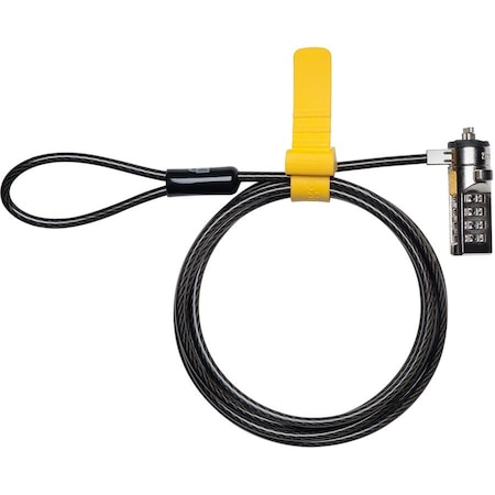 Kensington 64675 Combination Ultra Laptop Lock W/ 6 ft. Cable, Black K64675US