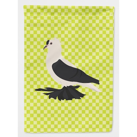 Carolines Treasures Saxon Fairy Swallow Pigeon Green Flag Garden Size BB7772GF