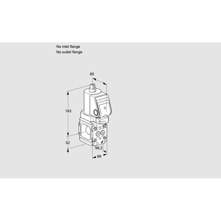 Honeywell Kromschroder VAN 2T-/NQSR KS88013463