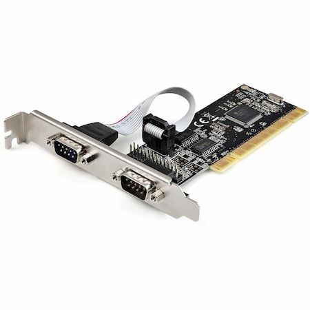 Startech.Com SERIAL/PARALLEL PCI CARD WITH DUAL SERIAL RS232 PORTS DB9 & 1X PARALLEL LPT PORT DB25, PCI PCI2S1P2