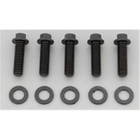 Whole-In-One 641-2250 0.31-18 x 2.25 in. Bolt Kit, Black Oxide - 12 Point, 5PK WH3615439