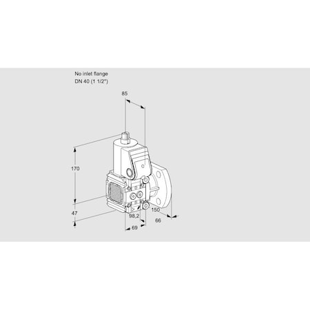 Honeywell Kromschroder VAS2-/40F/NW KS88031215