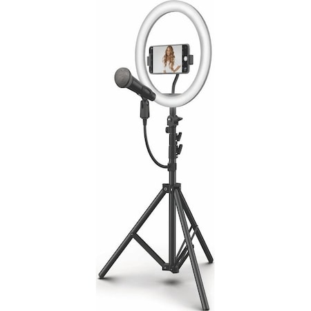 Tzumi 10-in Ring Light & MediaStation Halo Light Pro 7260ST