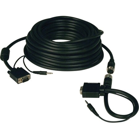 Tripp Lite Coax Cable, Audio, VGA, EZ Pull, RGB, 50ft P504-050-EZ