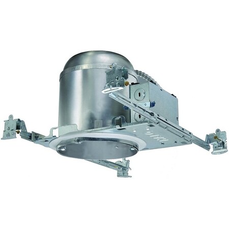 Halo Light Housing, 6 in Dia Recessed Can, Aluminum 11856257