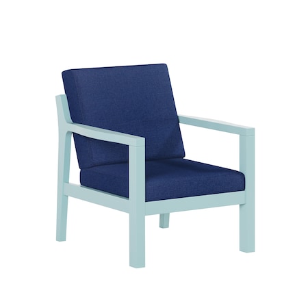 Polybird BREEZE DEEP SEAT CHAIR         SAGE POLYBIRD P100-SG-CANA