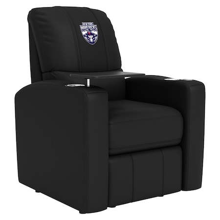 Dreamseat Stealth Power Plus Recliner with New York Mavericks Primary Logo XZ520823901CDSMHTUSBBLK-PSPBR0045