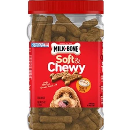 Jm Smuckers MilkBone Chicken Treats For Dogs 25 oz 7.2 in. 799757