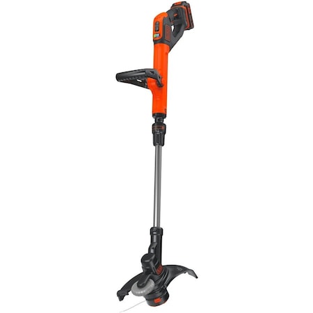 Black & Decker 20V MAX POWERCONNECT Cordless 12 in 2-Speed String Trimmer and Edger, Battery and Charger Included LST522