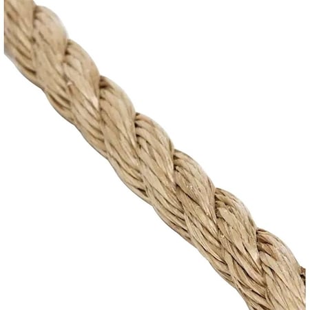 Baron Rope, 1/2 in Dia, 300 ft L, 420 lb Working Load, Polypropylene, Tan 59141