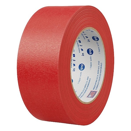 Zoro Select Masking Tape, Red, 54 13/16 m L, PK18 397RU8
