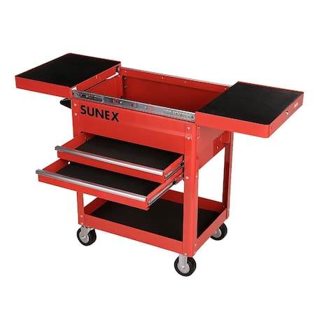 Sunex Compact Slide Top Utility Cart (Red) 8035R