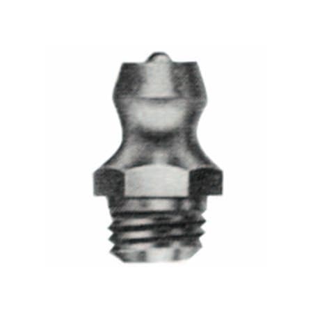 Alemite Fittings, Straight, 33/64 in, Male/Male, 1/4 in (UNF), 50PK 025-LAGN-1792-B