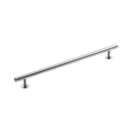 Amerock Radius 10-1/16 in 256 mm Center-to-Center Polished Chrome Cabinet Pull BP3686926