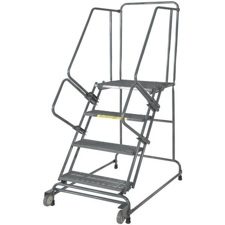 Ballymore Tilt and Roll Ladder, Steel, 50 in.H FSTR518X