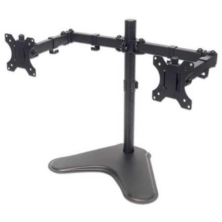 Manhattan Holds Two 13 To 32 Lcd Monitors Up To 8 Kg (17 Lbs.), Black 461559