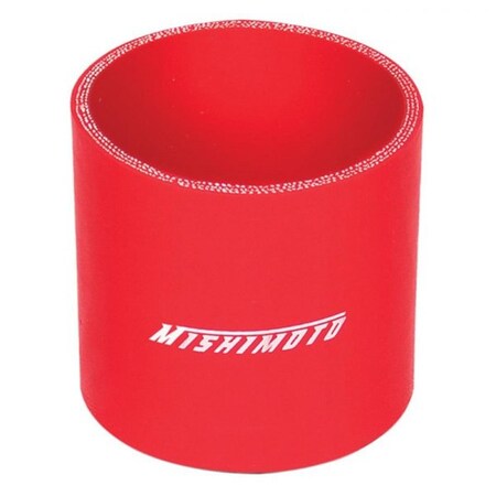 Mishimoto 3 in. Straight Coupler, Red MMCP-30SRD