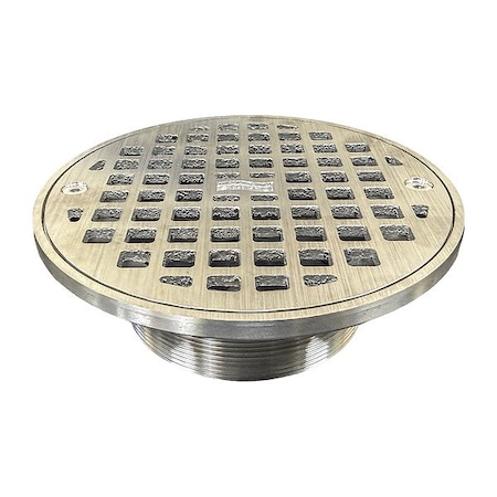 Jay R. Smith Manufacturing Strainer, Bronze, Round, 6 in Dia A06NBU