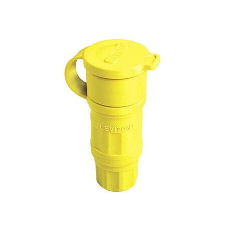Leviton Industrial Grade Wetguard Connector 30 Amp, 120/208 Volt 3PY 29W81