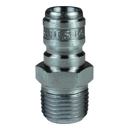 Dixon E-Series MNPT, 1/2", Plug 1/2", SS E4M4-S