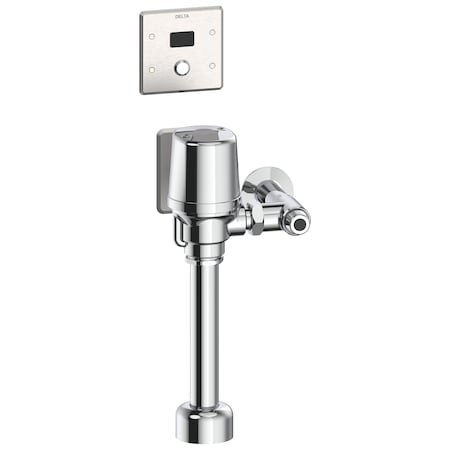 Delta Commercial 81T WMS Electronic Exposed Water Closet Flush Valve with Wallmount Sensor 81T201-48-WMSHWA