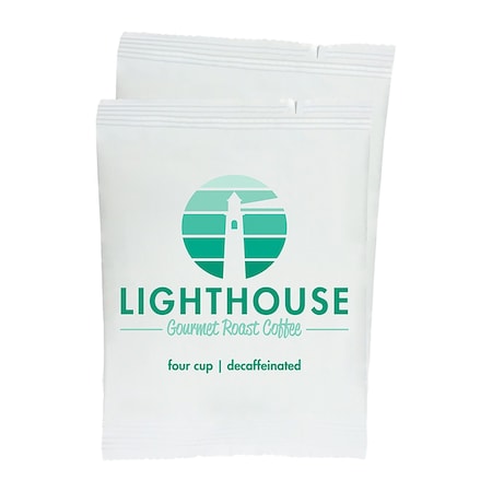 Diplomat Coffee Decaf Coffee Lighthouse 4 Cup 200cs, 200PK C-CF-LH-4D
