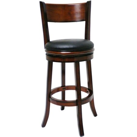 Boraam Boraam 48129 29 in. Palmetto Swivel Stool - Brandy 48129