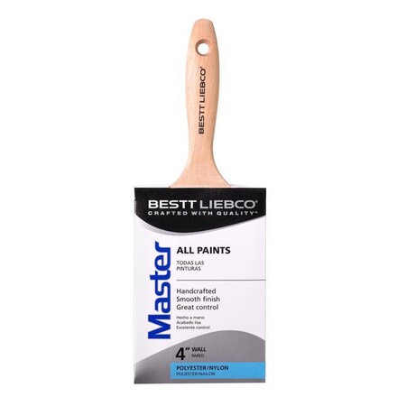 Bestt Liebco Master 4 in. Flat Trim Paint Brush 552565700