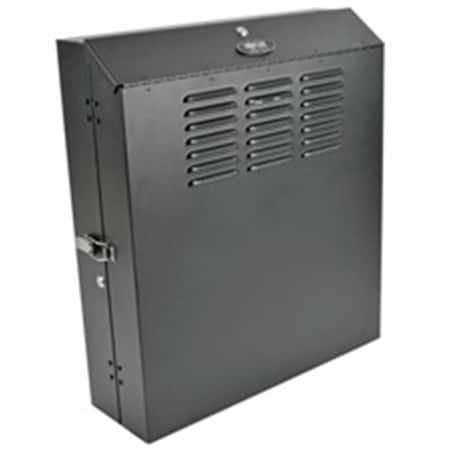 Doomsday Low-Profile Vertical-Mount Switch-Depth Wall-Mount Rack Enclosure Cabinet DO537722