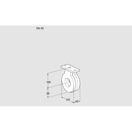 Honeywell Kromschroder Butterfly Valve - Gas Flow Modulation, 10:1 Ratio, Flanged, DN 40-150 KS88300121