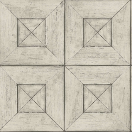 Chesapeake Avery Light Grey Wood Wallpaper 3115-12453
