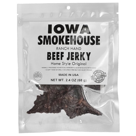 Iowa Smokehouse -m Snacks, Original, 2.4 oz, Bag IS-RH2JN