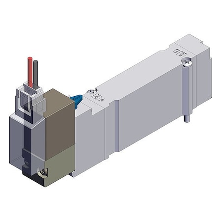 Smc Valve, Sgl Sol, Base Mt Dc, Sy3000 Sol/V JSY3140-5MZE