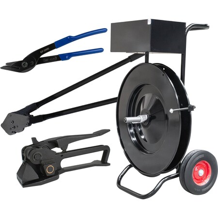 Encore Packaging Steel HD Kit for 3/4" Strapping for Round Loads (Seals and Strapping sold separate) S34KO6-03