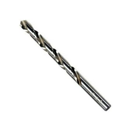 Hanson General Purpose High Speed Steel Fractional Straight Shank Jobber Length Drill Bit - 9/32" 60518