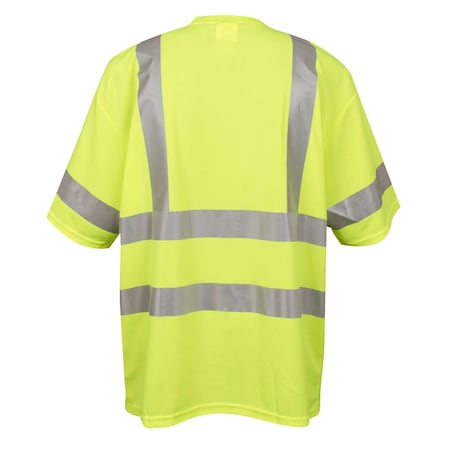 Cor-Brite Shirt, Type R, Class 3, Lime, Short Sleeves V4315XL