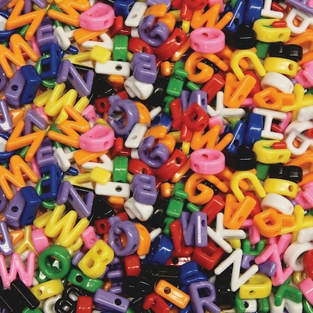 Chenille Kraft Creativity Street Upper Case Letter Beads, 288PK PAC3253