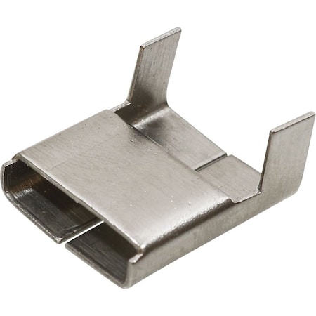 Encore Packaging 5/8in Wing Seals - Stainless Steel, 100PK S58WS02-100