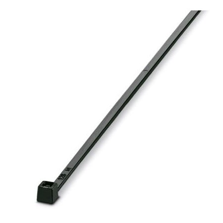 Phoenix Contact Cable Tie, 200 mm L, Black, PA 6.6, 80 N Strength 3240741