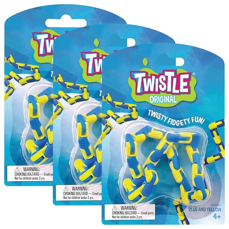 Teacher Created Resources Twistle Original, Blue & Yellow, 3PK TCR20303