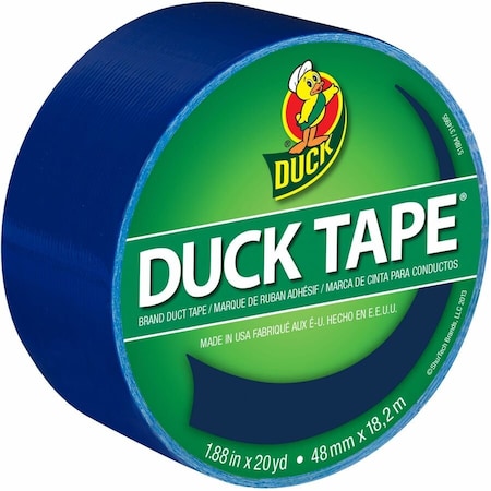 Duck Brand Duck Tape 1.88'' x 20 Yd. Colored Duct Tape Blue 1304959