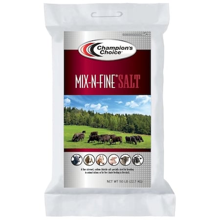 Cargill Salt Mix-N-Fine Yps Cc Pe 50Lb 100012682